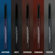 Maybelline Unstoppable Waterproof and Smudge Resistant Eyeliner Pencil, Onyx, 2-pack