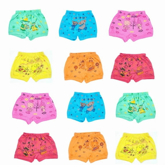 VastraMilap Cotton Bloomers for Baby Boys & Girls - Pack of 12 Soft, Breathable, and Stylish Diaper Perfect for Everyday Wear