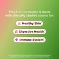 thumbnail image 3 of OLLY Precise Probiotics Skin Support Supplement with Clinically Studied Strains,* 30 Ct, 3 of 16