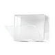 thumbnail image 2 of Vitrina para muñecas ABS transparente apilable, caja de exhibición transparente, soporte de almacenamiento para mini figuras coleccionables, tamaño grande, color blanco, 2 of 12