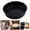 Black, variant on BinKFF Non-stick Cake Pan, Round Cake Pan for Baking, 8 Inch, Nonstick Deeper Circle Cake Pans with Wider Grips, Layer Cake Tin, Cheesecake Mold, Huty Duty, Dishwasher Safe - Black
