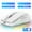 White, variant on Bluetooth 5.0 Wireless Mouse Compatible for Computer/Laptop/Ipad/Mac/PC/Macbook USB Mouse RGB Mouse Rechargeable Gaming Mouse BT Cordless Mouse Silent/Multi Arc Touch/Ultra-thin Mice