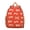 Orange-7, variant on Colorful Tropical Sea Life Student Backpack - Waterproof Lightweight School Bag with Cute Cartoon Crab and Marine Ocean Beach Pattern, Comfortable Dual Straps