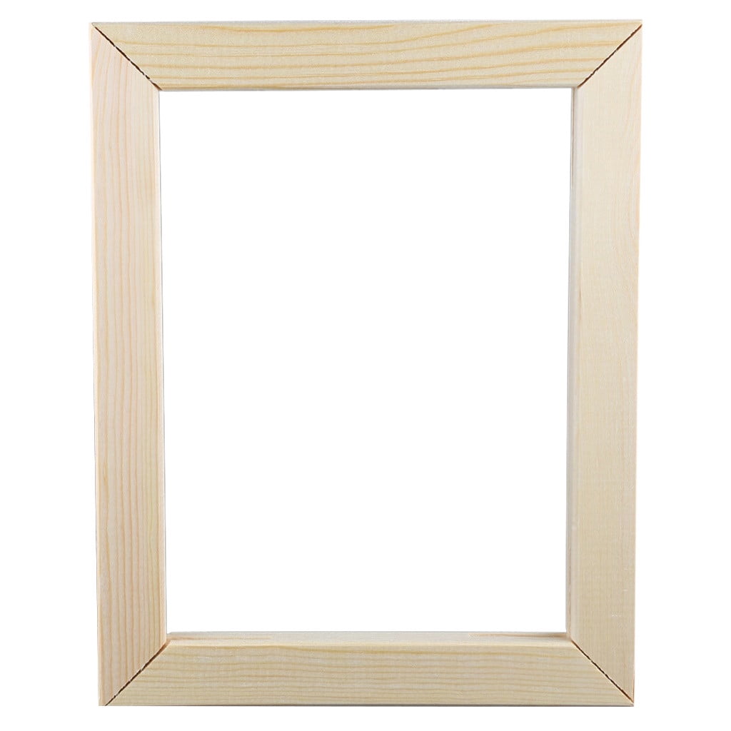 7x4 TOYANDONA 6Pcs DIY Wooden Picture Frames 4 7 inch Unfinished Picture Frames Wood Photo Frames for Kids Adults Arts Crafts DIY Painting Projects