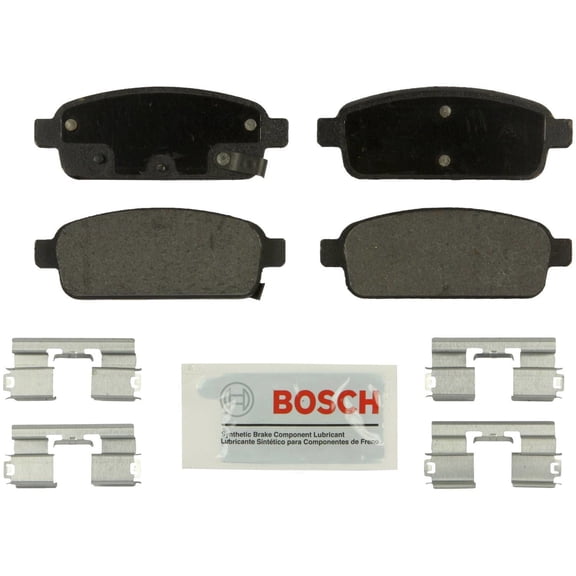 Bosch BE1468H Bosch Blue Semi-Metallic Brake Pads with Hardware