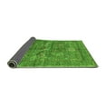 thumbnail image 2 of Ahgly Company Indoor Round Oriental Green Industrial Area Rugs, 6' Round, 2 of 4