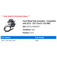 thumbnail image 2 of Front Wheel Hub Assembly - Compatible with 2015 - 2017 Ford F-150 4WD 2016, 2 of 2
