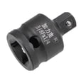 thumbnail image 1 of Reductor de socket de impacto Uxcell de 3/8" (F) x 1/4" (M) para llaves de trinquete, hembra a macho, Cr-Mo, 1 of 3