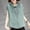 Light Blue, variant on Blczomt Basic Trendy Tops for Women 2025 Plain Cotton Linen Tees Black Cap Sleeve Spring Casual Ladies Blouses