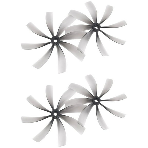 2Pairs 3.5inch Propeller 89MMX8 89MM 8-Blade PC Propeller for RC FPV Freestyle Ducted Drones