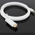 thumbnail image 3 of WWS-Mini DisplayPort vers HDMI Câble Thunderbolt vers HDMI Fil 1.8M 6 Pieds, 3 of 4