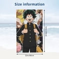 thumbnail image 2 of My Hero Academia Beach Towel, Microfiber Oversized Bath Towel, Super Absorbent Towel For Travel Swimming Pool Camping Yoga, Quick-Drying Lightweight Sand Free Towel, 52*32 Inch, 2 of 9