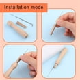 thumbnail image 4 of 10/12 Color Craft Wool Felted Set Needle Felting Set with Felting Needle, 4 of 15