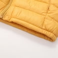 thumbnail image 5 of Gubotare Kids Jacket Girls' Winter Coat Insulated Long Quilted Puffer Jacket Warm Hooded Snow Coats Size 10-11 Years (Yellow,10-11 Years), 5 of 9