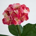 thumbnail image 4 of Nearly Natural Hydrangea Blossom Artificial Floral Stem Sprays - 30" - Pink - Set of 3, 4 of 10