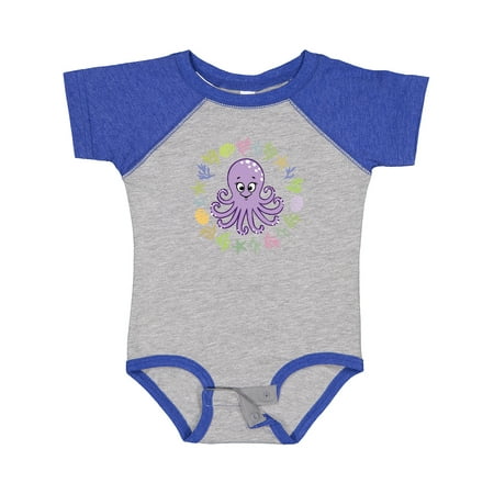 

Inktastic Octopus Cute Girls Girls Baby Bodysuit