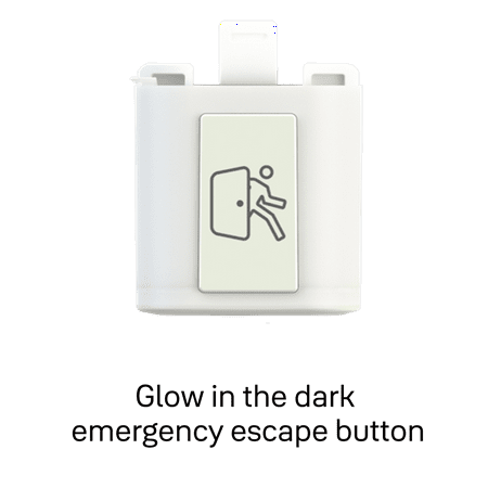 Yale - Smart Lock Wi-Fi Cabinet Lock with App/Electronic Guest Key Access - White