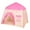 Rose, variante sur MERIGLARE Tente de Jeu pour Enfants Maisonnette de Jeu Intérieure Indienne Maisonnette pour Parcs Garderies Barbecues Bleu Marine Étoiles