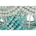 thumbnail image 5 of TOV Furniture Jade Blue Ombre 3 Bulb Beaded Chandelier, 5 of 20