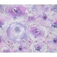 thumbnail image 4 of oneOone Cotton Flex Pastel Purple Fabric Watercolor Floral Diy Clothing Quilting Fabric Print Fabric By Yard 40 Inch Wide, 4 of 4