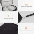 thumbnail image 3 of Organizador electrónico, bolsa organizadora de cables de viaje, estuche portátil, 3 of 6