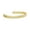 Gold, variant on Daughter of the King Christian Cross Cuff Bracelet, Baptism or Confirmation Gift