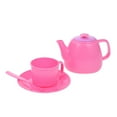 thumbnail image 4 of TFixol Portable Tea Set with Carrycase Pastel Colours Plastics Toys for Children Kids, 4 of 7