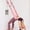 A-Pink, variant on SIMDOO Adjustable Yoga Door Swing Strap, Anti-Gravity Inversion Leg Stretcher, Door Mount Flexibility Trainer for Yoga Dance Pilates Gymnastics