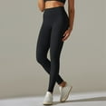 thumbnail image 3 of MKLEKYY Leggings deportivos para mujer, de moda para mujer, calados, sin costuras, cintura alta, levantamiento de melocotón, pantalones de yoga ajustados con lavado al agua para fitness, 5, 3 of 4