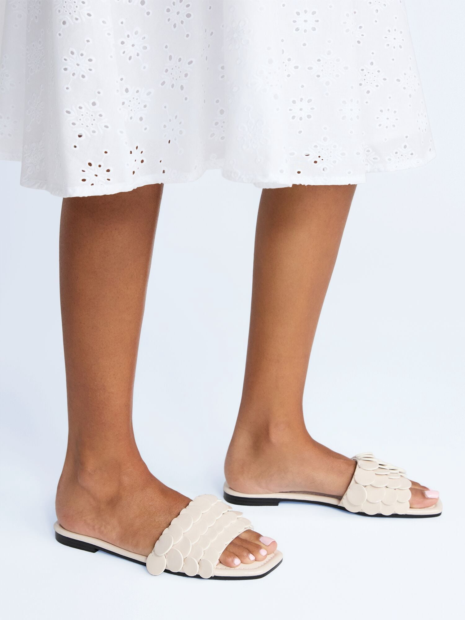 Scoop Women's Paillette Slip On Sandals