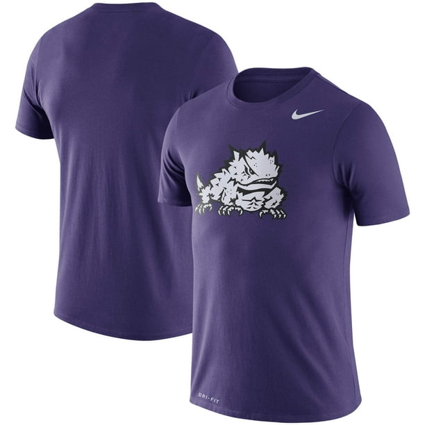 TCU Horned Frogs Nike Legend Logo Performance TShirt Purple