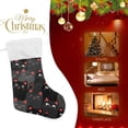 thumbnail image 4 of Coolnut Christmas Stocking Personalized Cat Large Candy Stocking Hanging Gift Xmas Stockings Decoration 2PCS for Family Holiday Party Ornaments Decor Fireplace, 4 of 7