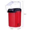 thumbnail image 3 of GUOOL Hot Air Popcorn Machine Efficient Household DIY Small for Party Dorm Camping, 3 of 9