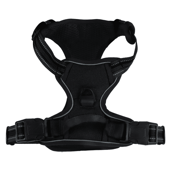 Front Clip Harness Dog Harness Reflective Adjustable Padded Front Clip Handle M