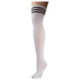 thumbnail image 2 of 6 Pairs excell Over the Knee Thigh High Referee Socks for Ladies Size 9-11, 2 of 7