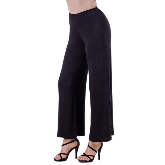 Womens Elastic Waist Palazzo Pants