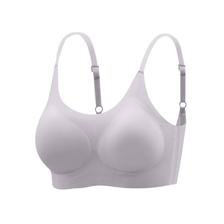 TUWABEII Women s Push-up Non-slip Lace Flower Surface Beautiful Back Seamless Push-up One-piece Bralettes Without Steel Ring Wireless Lift T-Shirt Bra