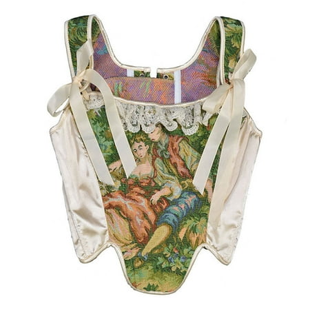 Gothic Tops for Women Corset Tops for Women Plus Size Tops for Women Women Casual Sexy Eyelet Lace-up Floral Print Fishbone Court Vintage Corset Straps Tank Top