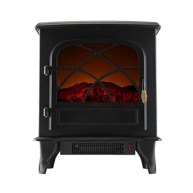 Electric Wood Stove Heater
 - Caesar Fireplace Fp203 T3 Portable Indoor Compact 1500w Electric Wood Stove Fireplace Heater With Thermostat For Office Home Walmart Canada