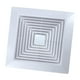 thumbnail image 4 of Rejilla extractora de aire para baño, salida de aire acondicionado, montaje en pared multiusos 24.5cm, 4 of 9