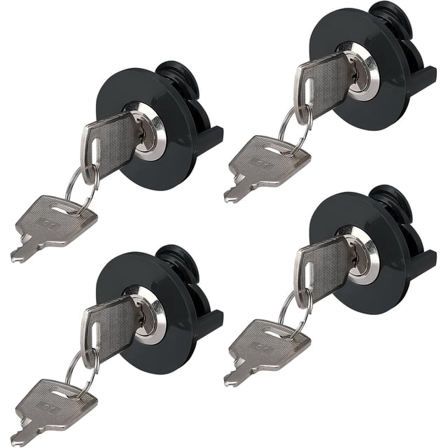 4 Pieces Electrical Socket Locks, with Switch Socket Lock, Prevent Electricity Theft, Save Electricity Bills, Avoid Operation Errors (Black)