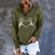 thumbnail image 2 of Blusa de manga larga con bolsillo estampado a la moda para mujer, blusas informales, sudaderas con botones Pompotops FGAJ17265, 2 of 6