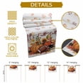 thumbnail image 6 of Table Runner Dresser Scarves 48 Inch Long,Autumn Sunflower Pumpkin Rugby Helmet Linen Dining Table Runners, 6 of 9