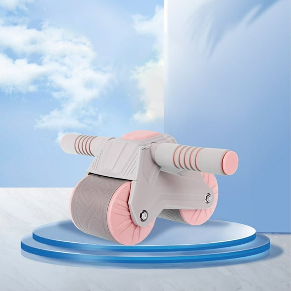 Automatic Rebound Abdominal Wheel for Core Workout Portable Abdominal Exerciser Domestic Abdominal Roller Wheel Reusable Core Strength Training Ab Roller Equipment Ab Roller Machine for H