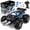 Blue, variant on Yeahill Remote Control Car, All-Terrain Remote Control Truck for Boys, Rechargeable Rc Truck with LED, 1:20, 10KM/H, 2 Motors, 2.4GHZ, Speed Friendly, Sturdy, Rc Cars for Christmas, Kids, Beginner