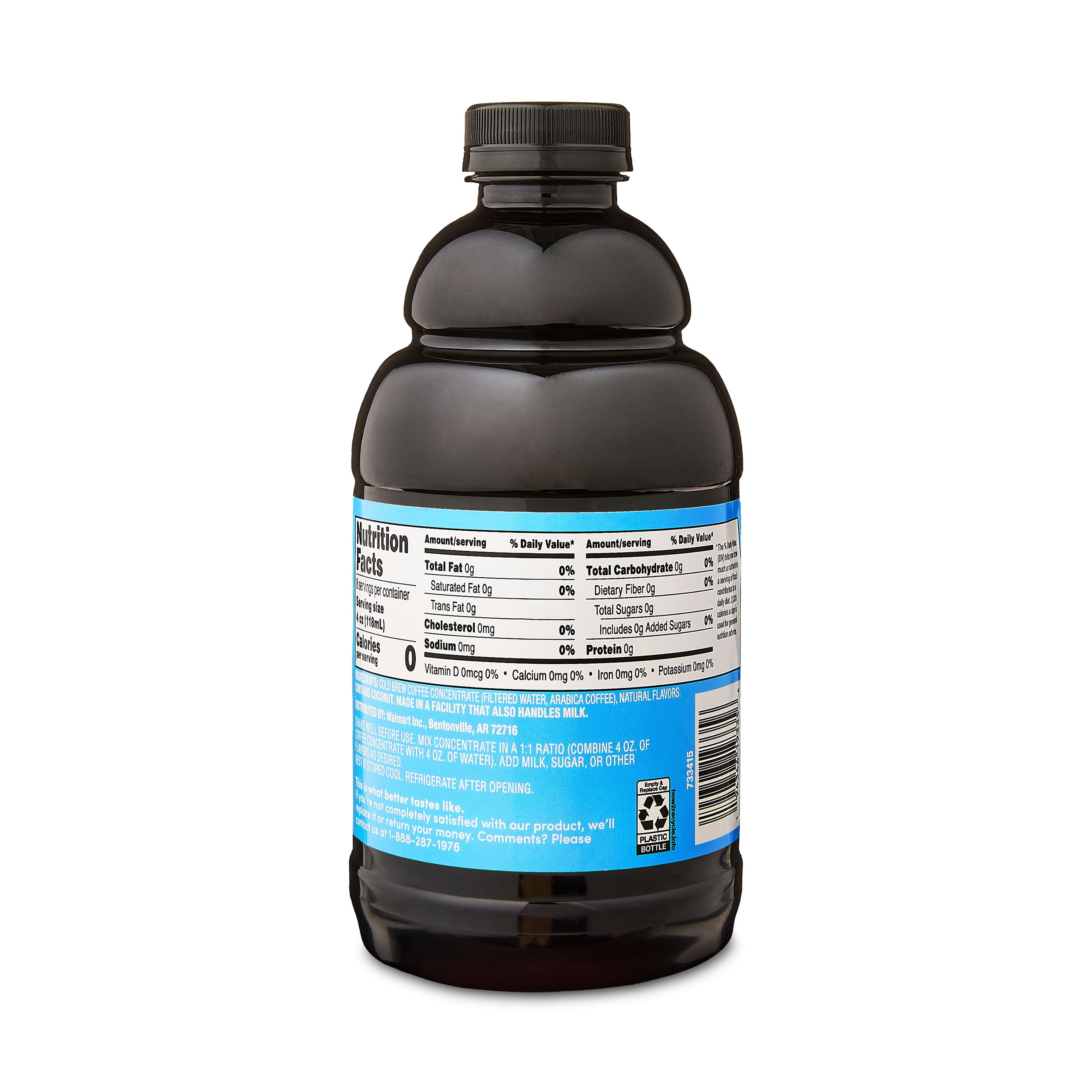 bettergoods Chocolate Hazelnut Cold Brew Coffee Concentrate, Medium Roast, 32 fl oz