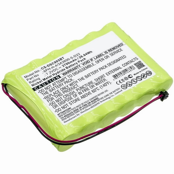 Replacement Battery for ADT Impassa wireless alarm systems,3700mAh