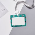 thumbnail image 6 of Zufioo Funny Chicken Print Work Badge Protective Case, Waterproof Lanyard, Badge Transparent Clip, Suitable for Induction Card Badge Swipe Credit Card, 6 of 7