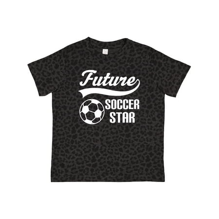 

Inktastic Future Soccer Star Ball Sports Gift Toddler Boy or Toddler Girl T-Shirt