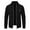 Black, variant on Lovskoo Mens Sweaters Casual Fall and Winter Long Sleeve Zipper Sweater Thin Plush Knit Coat Long Sleeve Hoodless Casual Outwear & Jackets Black